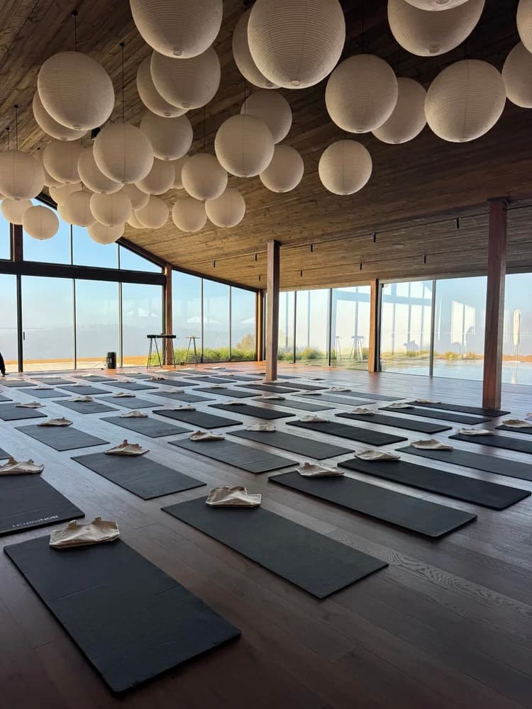 A small number of wellness and leadership retreats each year, with the property to one group.